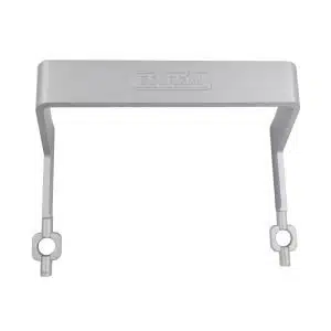 Bakplaat - Metalen handvat zilverkleurig