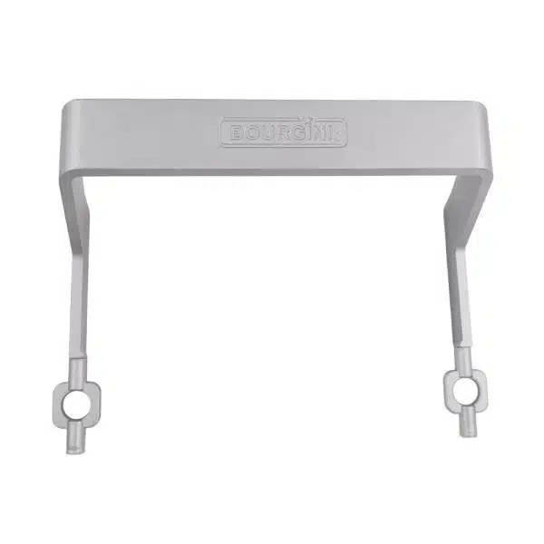 Bakplaat - Metalen handvat zilverkleurig