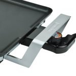 Bakplaat - Metalen handvat zilverkleurig