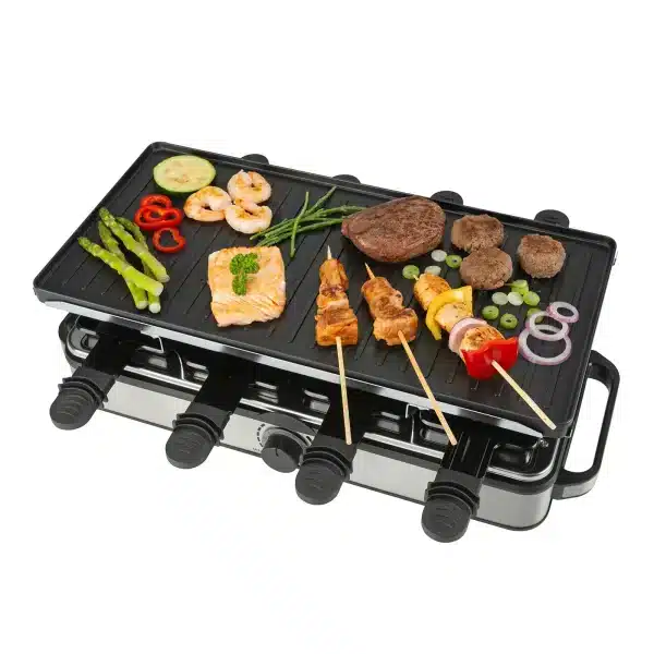 Gourmette Raclette PURE - 8 persoons gourmetstel  - PFAS-vrij
