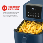 Slimfit Airfryer Pure XL 5L - Blauw - PFAS-vrij