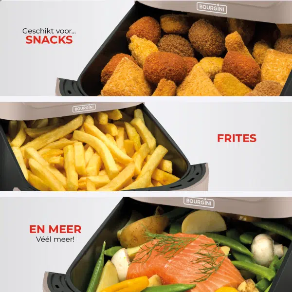 Slimfit Airfryer Pure XL 5L - Beige - PFAS-vrij - Afbeelding 7