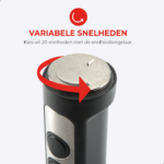 Staafmixer Set - 1500 watt + hakmolen & maatbeker