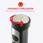 Staafmixer Set - 1500 watt + hakmolen & maatbeker