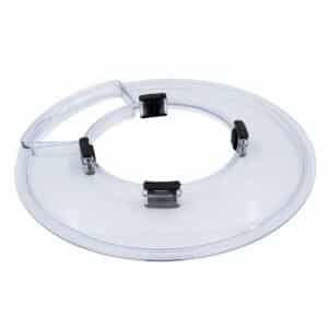 4,5L Keukenmachine - Spatdeksel (Zwarte rubbers)