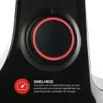 Steel Kitchen Chef Pro 5.5L - Keukenmachine – Retro Glossy