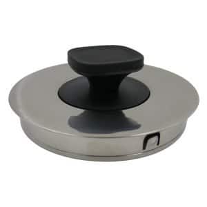 Soft Touch Waterkoker Zwart - Deksel