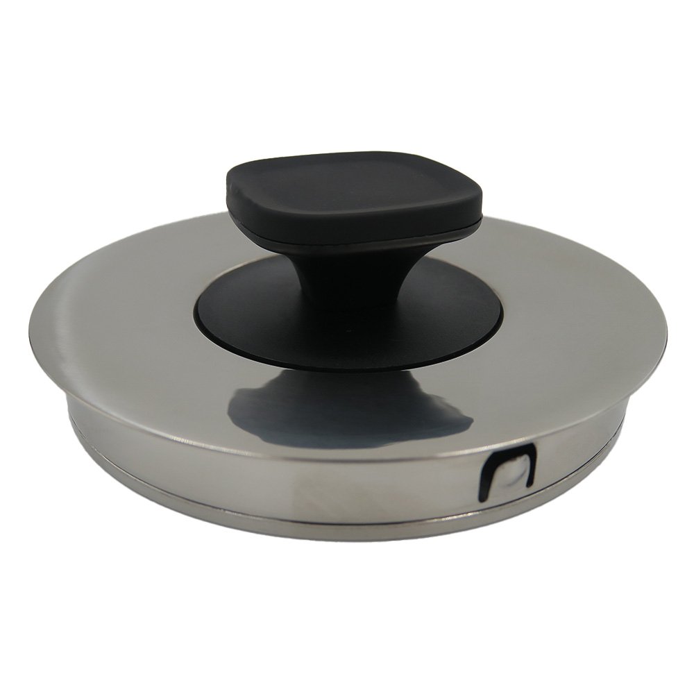 Soft Touch Waterkoker Zwart - Deksel