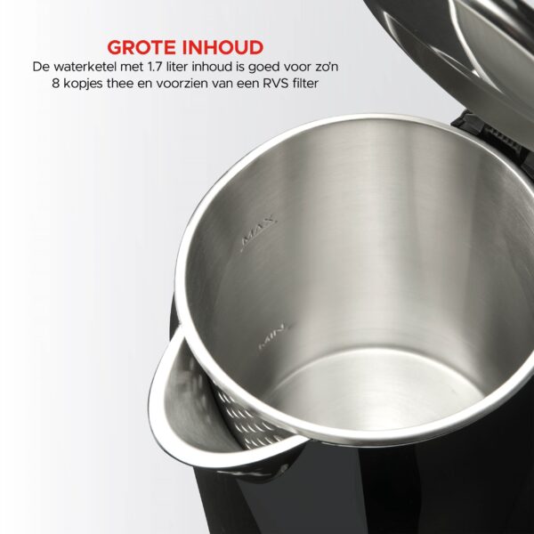 Cool Touch Digital Kettle - Digitale Waterkoker 1.7L