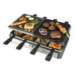 Gourmetstel Raclette - Steengrill - 8 persoons