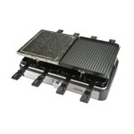 Gourmetstel Raclette - Steengrill - 8 persoons