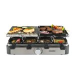 Gourmetstel Raclette - Steengrill - 8 persoons