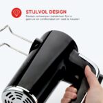 Retro Handmixer - 5 Snelheden & turbofunctie