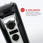 Retro Handmixer - 5 Snelheden & turbofunctie