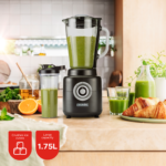 Power Blender - 1,75L Glazen kan - 1000W + 700ml Sportfles