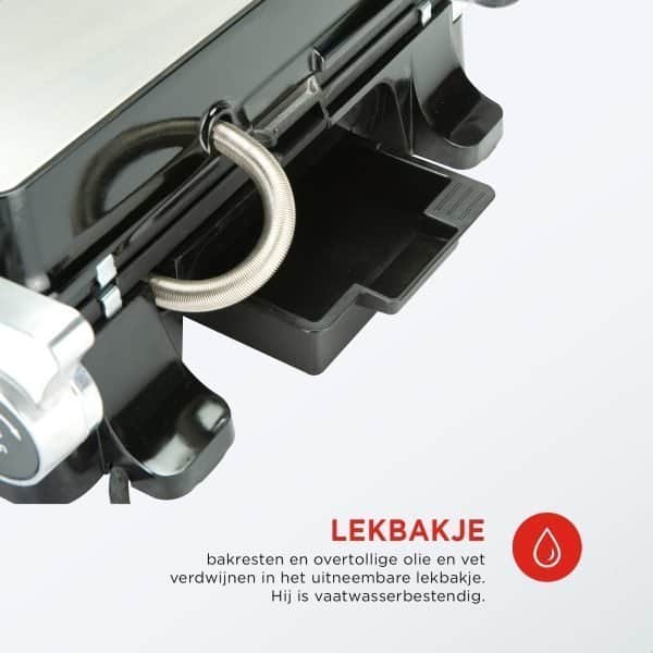 Contact Grill PURE - RVS – PFAS-vrij
