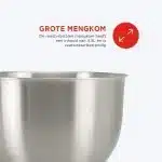 Classic Kitchen Chef 4,5L - Keukenmachine - Rood