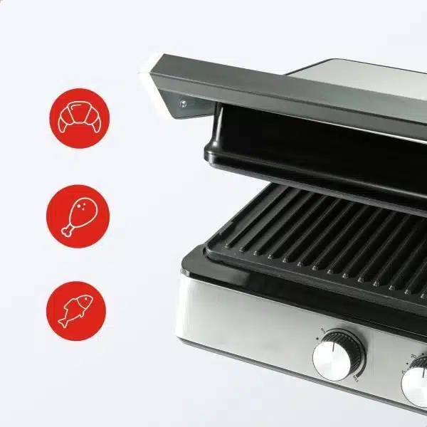 Contact Grill PURE - RVS – PFAS-vrij - Afbeelding 7