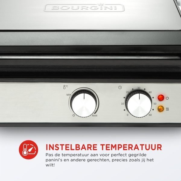 Contact Grill PURE - RVS – PFAS-vrij