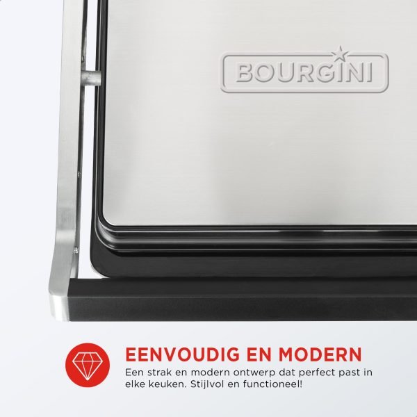 Contact Grill PURE - RVS – PFAS-vrij