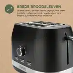 Elements Broodrooster – 7 Standen & ontdooifunctie