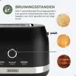 Elements Broodrooster – 7 Standen & ontdooifunctie