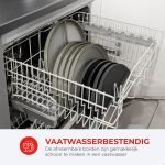 Chef’s Dinner Party – Gourmetstel – Glazed Grey – 4 personen – PFAS-vrij
