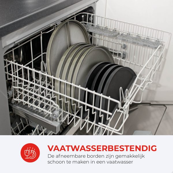 Chef’s Dinner Party – Gourmetstel – Glazed Grey – 4 personen – PFAS-vrij