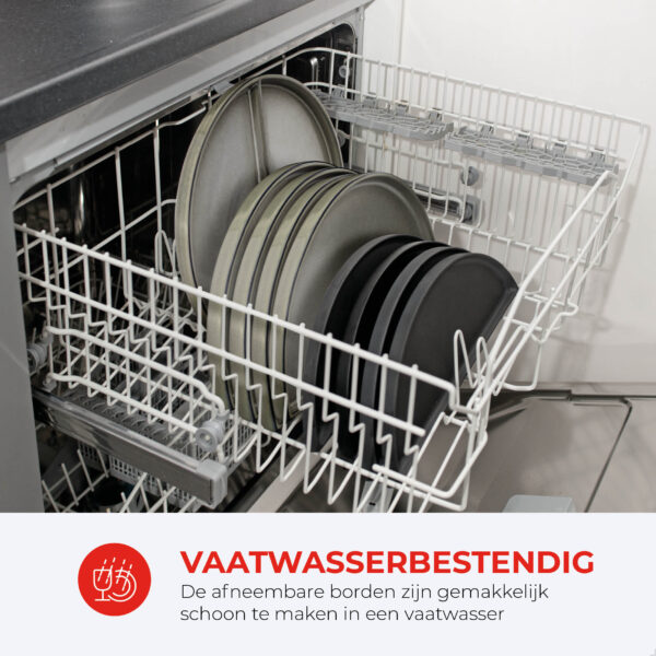 Chef's Dinner Party - Glazed Grey - Uitbreidingsset – PFAS-vrij