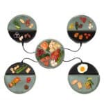 Chef’s Dinner Party – Gourmetstel – Glazed Grey – 4 personen – PFAS-vrij