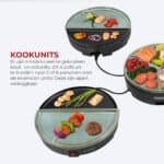 Chef’s Dinner Party – Gourmetstel – Glazed Grey – 4 personen – PFAS-vrij