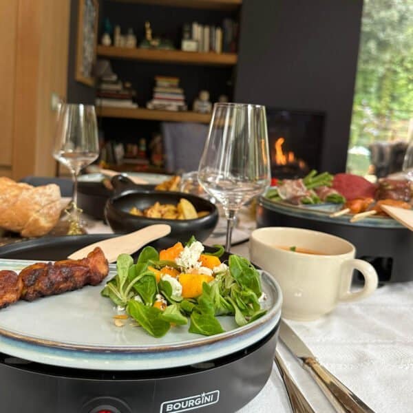 Chef’s Dinner Party – Gourmetstel – Glazed Grey – 4 personen – PFAS-vrij