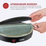 Chef’s Dinner Party – Gourmetstel – Glazed Grey – 4 personen – PFAS-vrij