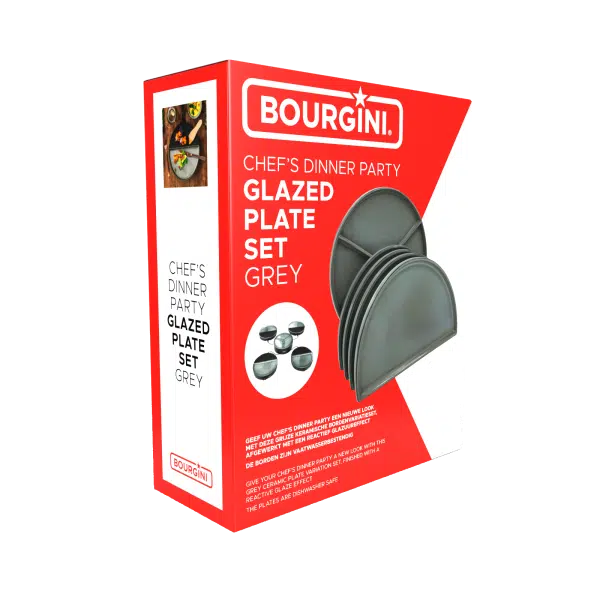 Chef’s Dinner Party - Glazed Grey Bordenset - Afbeelding 2
