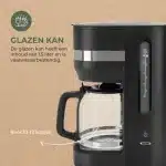 Elements Koffiezetapparaat 1.5L – Filterkoffie met warmhoudfunctie