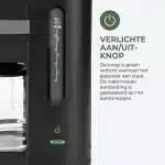 Elements Koffiezetapparaat 1.5L – Filterkoffie met warmhoudfunctie