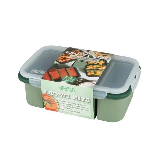 Frosti Bits Siliconen Meal Prep Bakje 4x300ml Sleeve