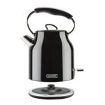 Nostalgic Waterkoker Deluxe - 1,7L - Zwart