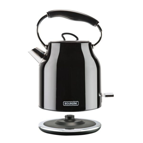 Nostalgic Waterkoker Deluxe - 1,7L - Zwart