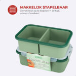 Frosti Bits – Siliconen Meal Prep Bakje – 2 x 650ml – BPA-vrij