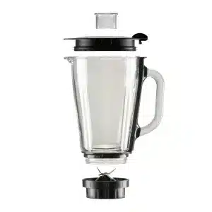 Retro Blender โ Glazen kan 1,5L met deksel en mes