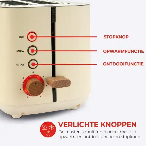 Harmony Ontbijtset – Broodrooster & Waterkoker – Beechwood - Afbeelding 11