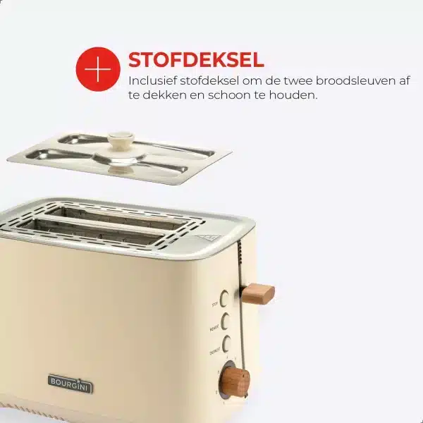 Harmony Ontbijtset – Broodrooster & Waterkoker – Beechwood - Afbeelding 9