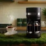 Elements Ontbijtset– Koffiezetapparaat & Broodrooster – Zwart
