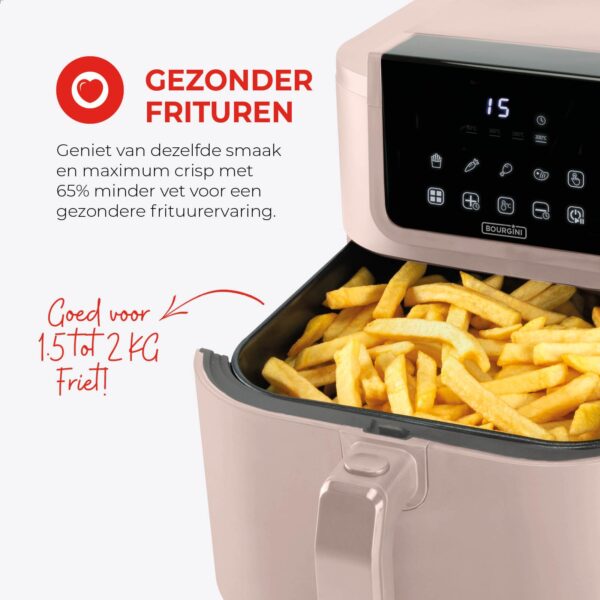 Slimfit Airfryer Pure XXL - 8L - Beige - PFAS-vrij
