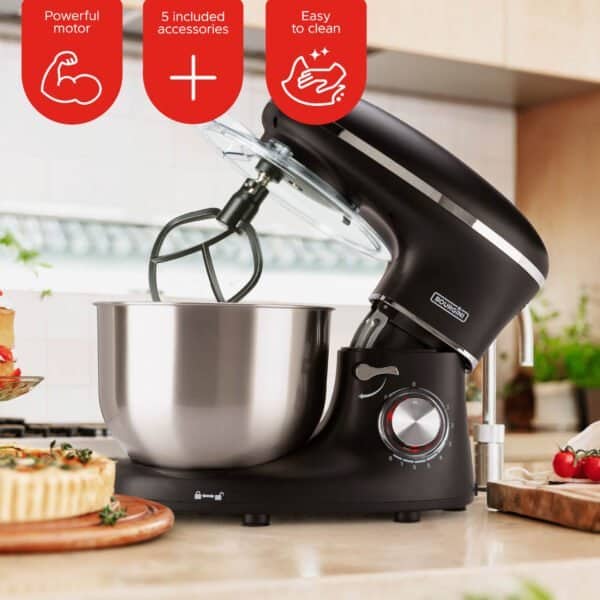 Kitchen Chef Plus 6.2L - Keukenmachine - Zwart - Afbeelding 11