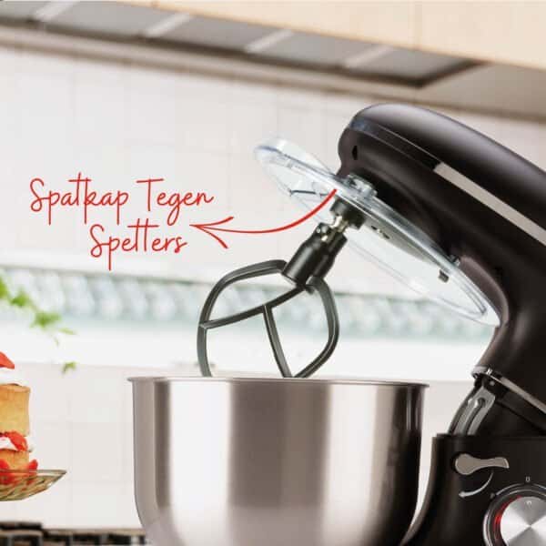 Kitchen Chef Plus 6.2L - Keukenmachine - Zwart - Afbeelding 12