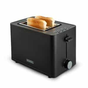 Tosti Toaster Zwart - Broodrooster met bagelfunctie  & Tostimaker