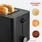 Tosti Toaster Zwart - Broodrooster met bagelfunctie  & Tostimaker