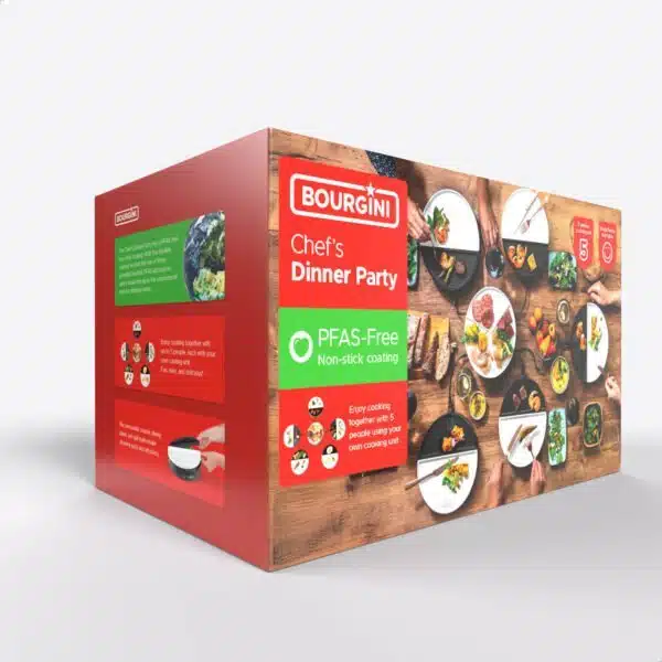 Chef's Dinner Party - Gourmetstel – 5 Personen – PFAS-vrij - Afbeelding 11